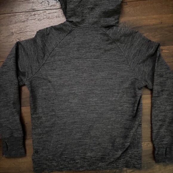Lululemon Scuba Pullover Heathered Core Dark Grey - Picture 7 of 8